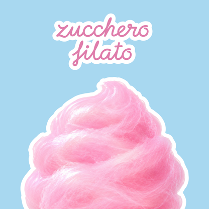 fluffy cotton candy