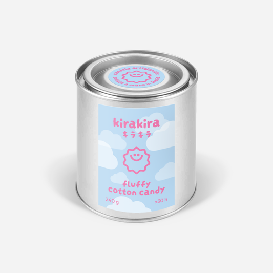 fluffy cotton candy